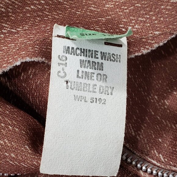 Unbranded  Vintage Zipfront Belted Dress  Vintage Size 10  - see measurements - Picture 3 of 4